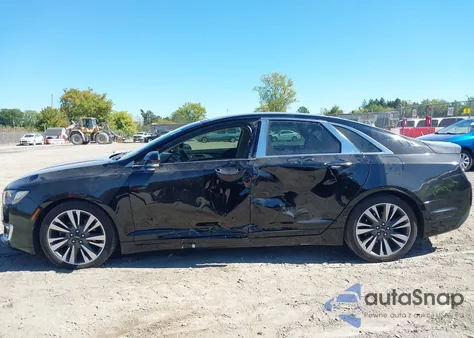 2017 Lincoln Mkz Reserve из США, поврежденный, VIN 3LN6L5F95HR642029